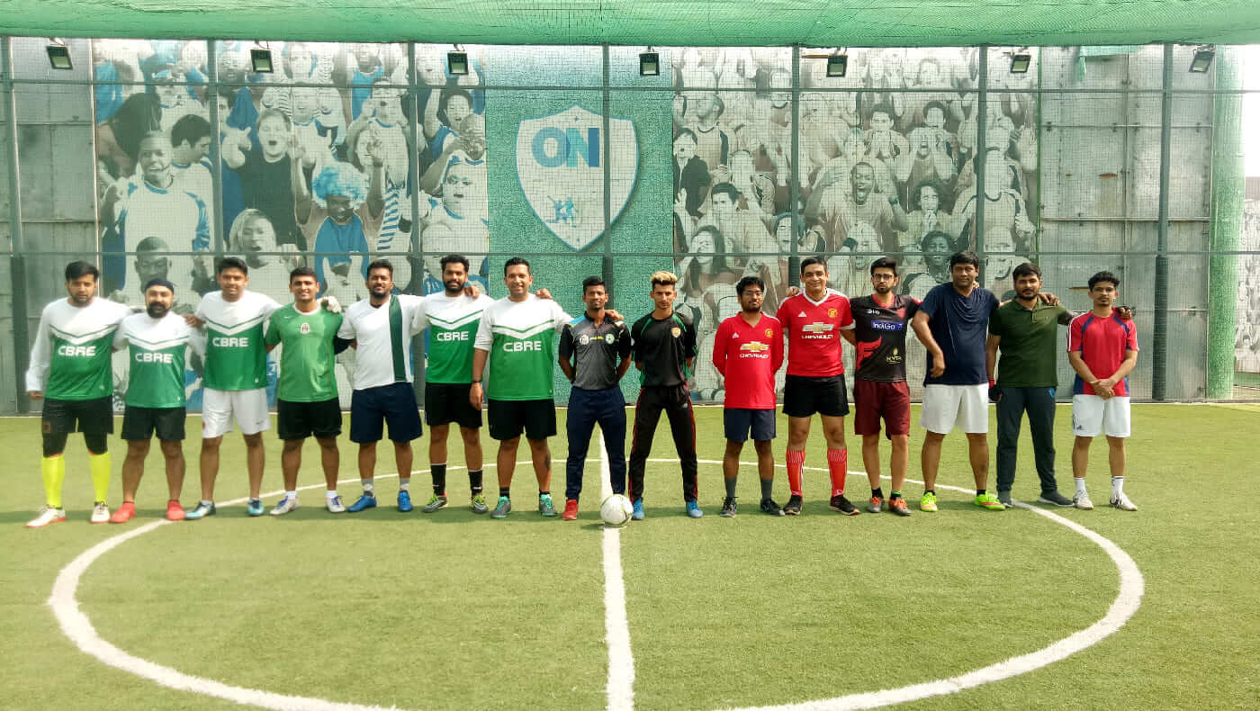 Corporate football competitions by 4AM worldwide